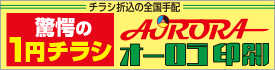 格安チラシ印刷_新聞折込_プリントダッシュのオーロラ印刷